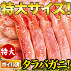 特大ボイルタラバガニ棒肉剥き身 総重量:約750g(正味600g)/総重量:約1.5kg(正味1.2kg)