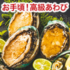 高級食材がこの価格！「活鮮あわび」 500g（10個入）/1kg（20個入）